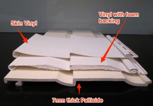 Vinyl cladding compared to Palliside